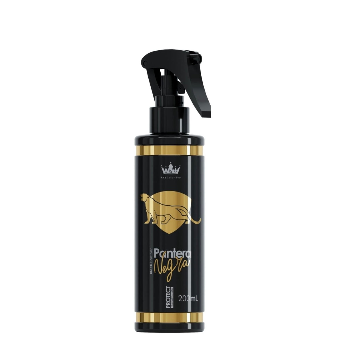 Flacon protecteur thermique Pantera Negra sur fond blanc
